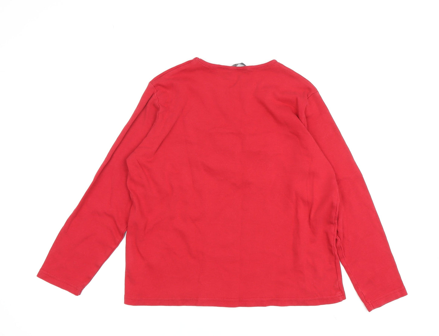 ISLE Essentials Women's Red Christmas T-Shirt M