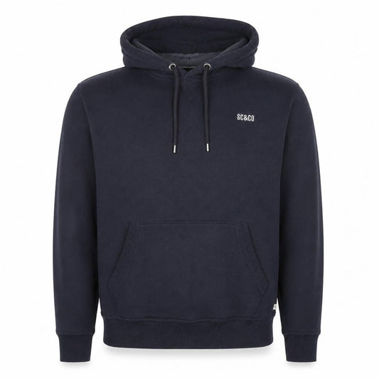SC&CO Men's Black Pullover Hoodie M - Fleece, Logo, Comfy