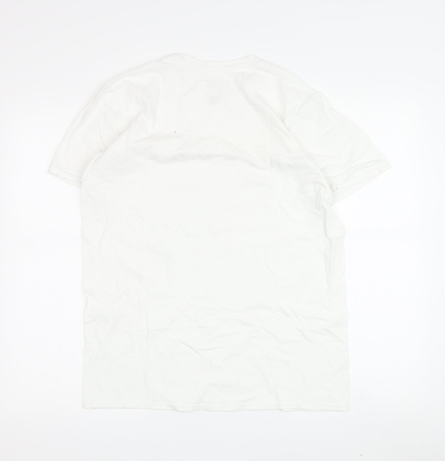 Friends White T-Shirt M Unisex Adults Casual Basic