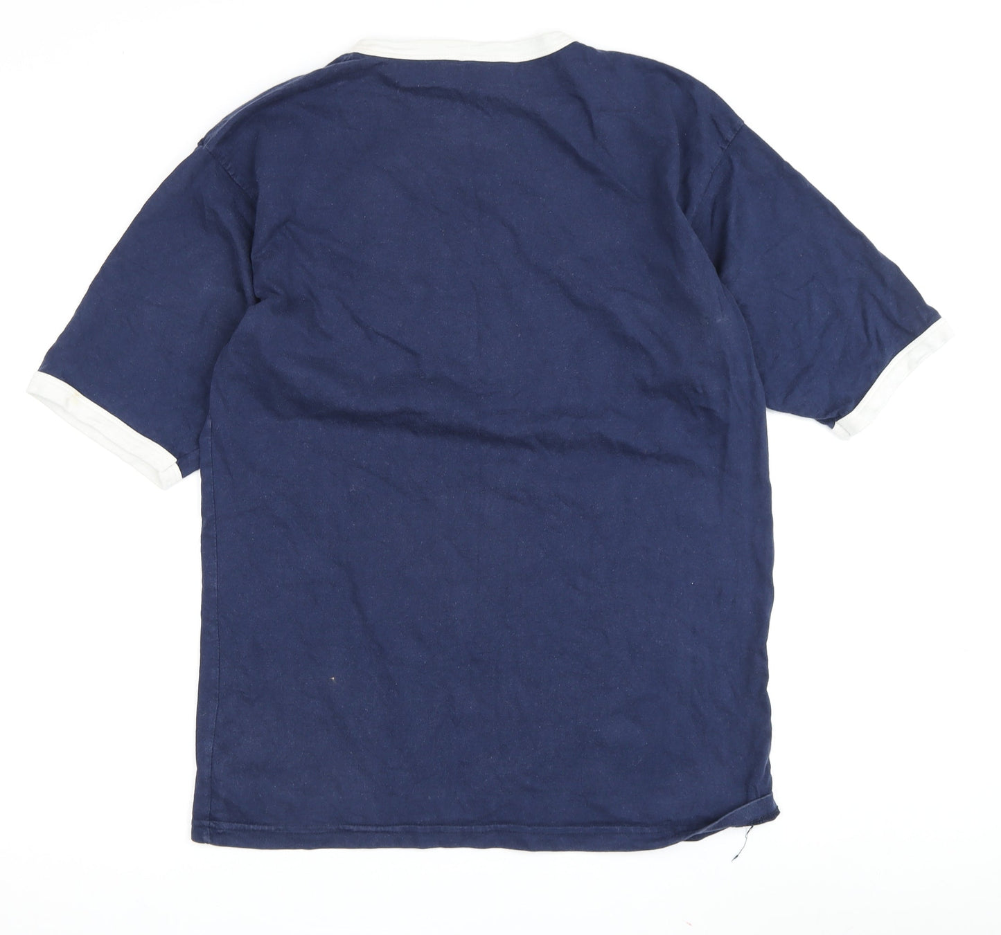 The Tartan Army Men's Blue V-Neck T-Shirt