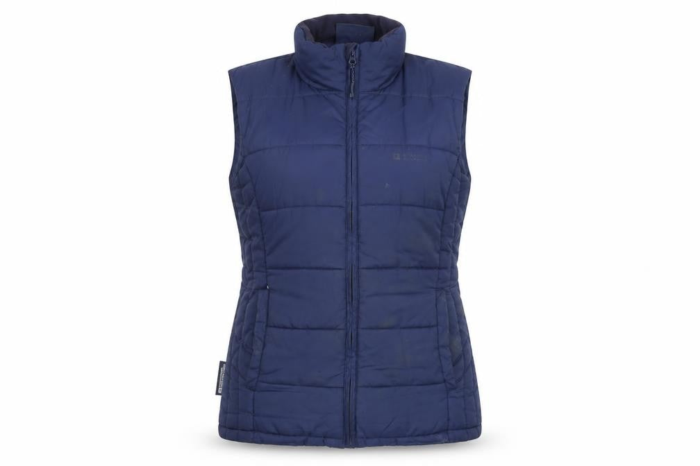 Mountain Warehouse Women's Blue Padded Waistcoat, Size 14