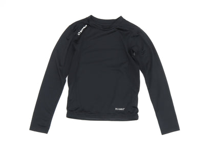 Additional front view of Sondico boys’ black long sleeve active top 10 years