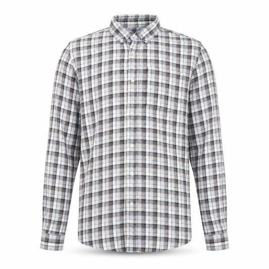 Next Signature Men's Grey Check Shirt Size S