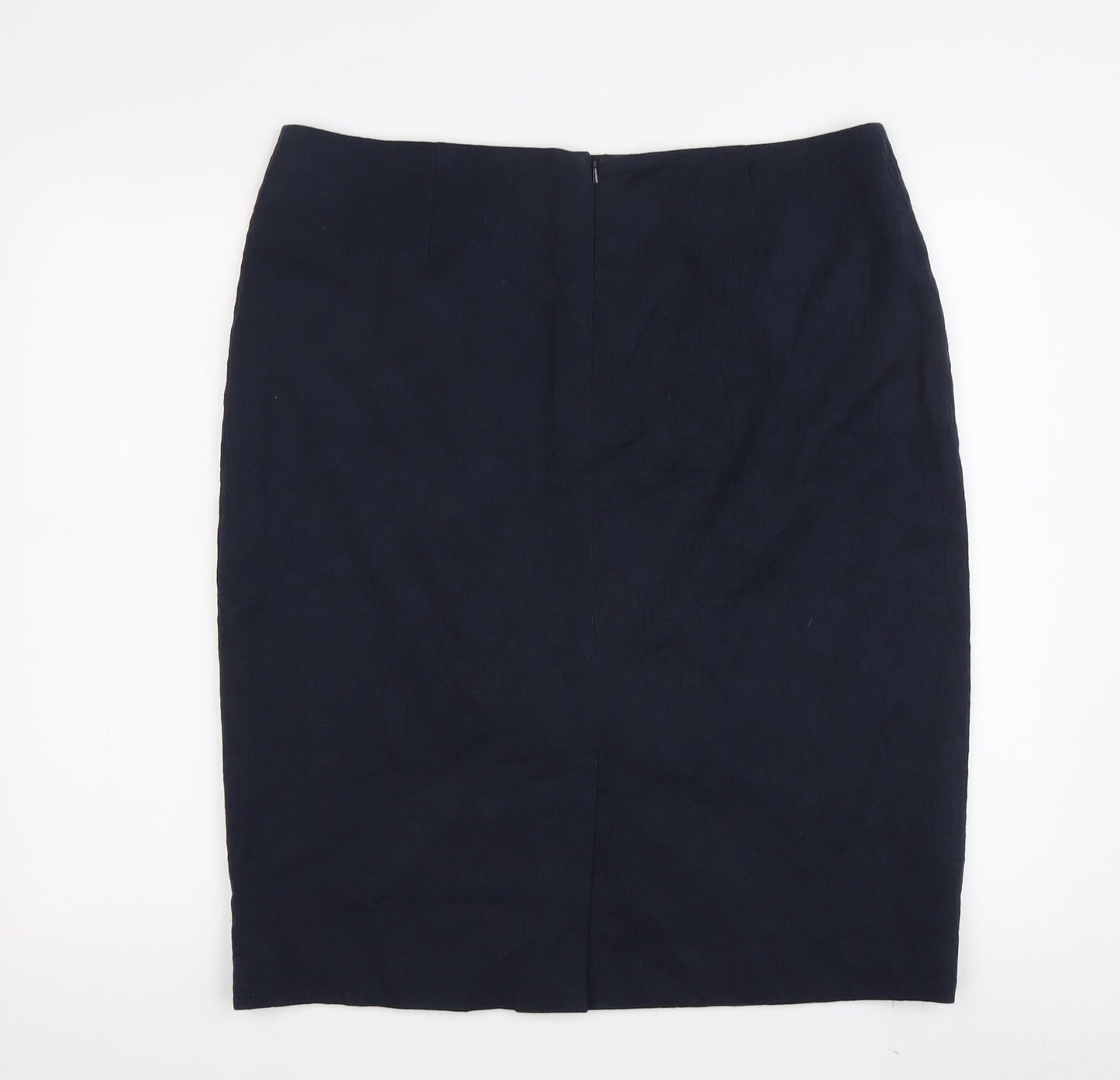 Charter Club Women's Blue Pencil Skirt Size 16