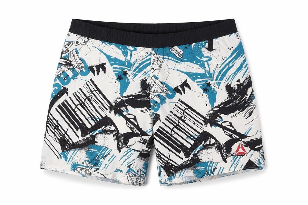 Reebok Men's 2XL Multicoloured Swim Shorts