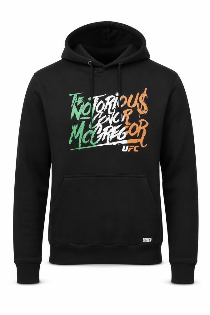 UFC Men's Black Small Pullover Hoodie
