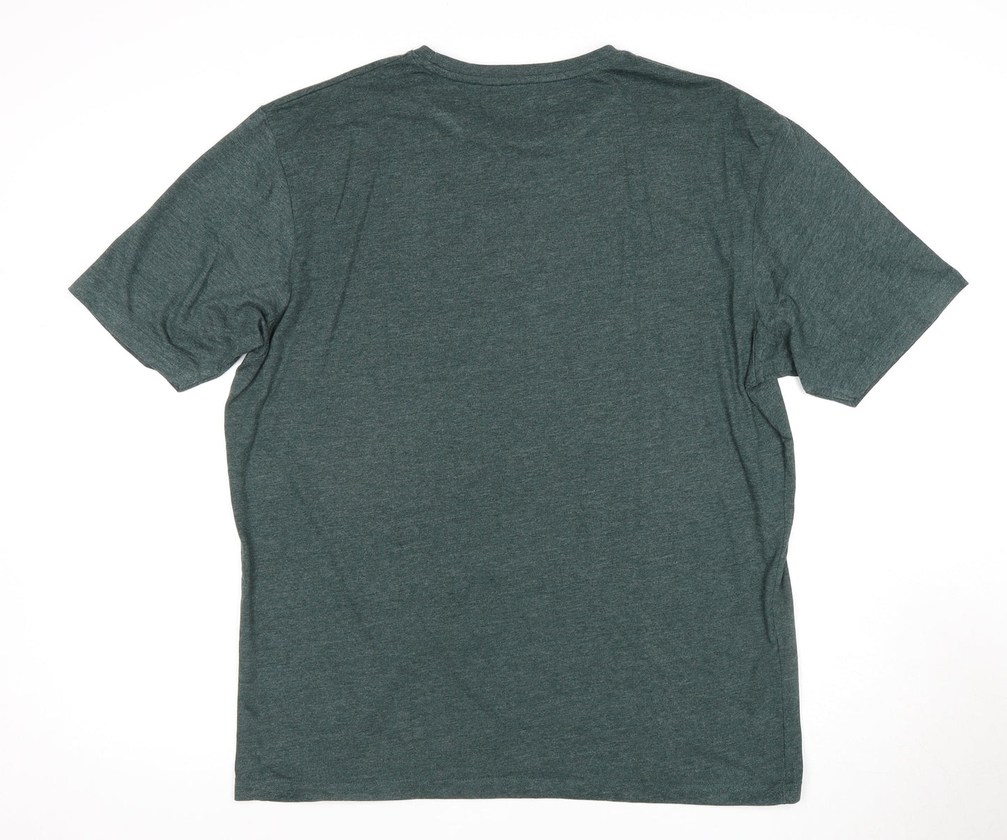 Farah Men's Green XL Slim Fit Crew Neck T-Shirt