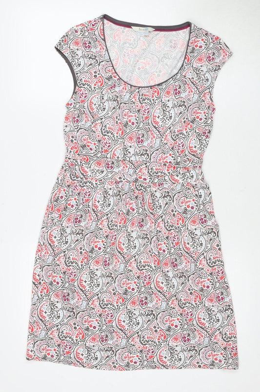 BébéMonde Women's Multicoloured Paisley Dress, Size 12