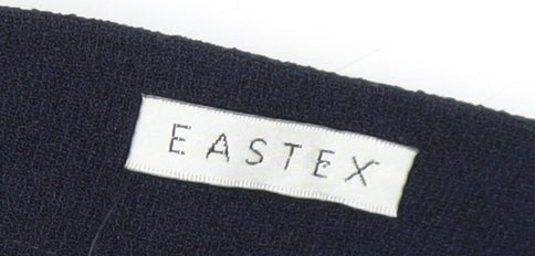 Eastex Women's Blue Straight Leg Trousers Size 10 Workwear