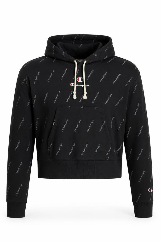 Champion Women's Black Pullover Hoodie S Lightweight