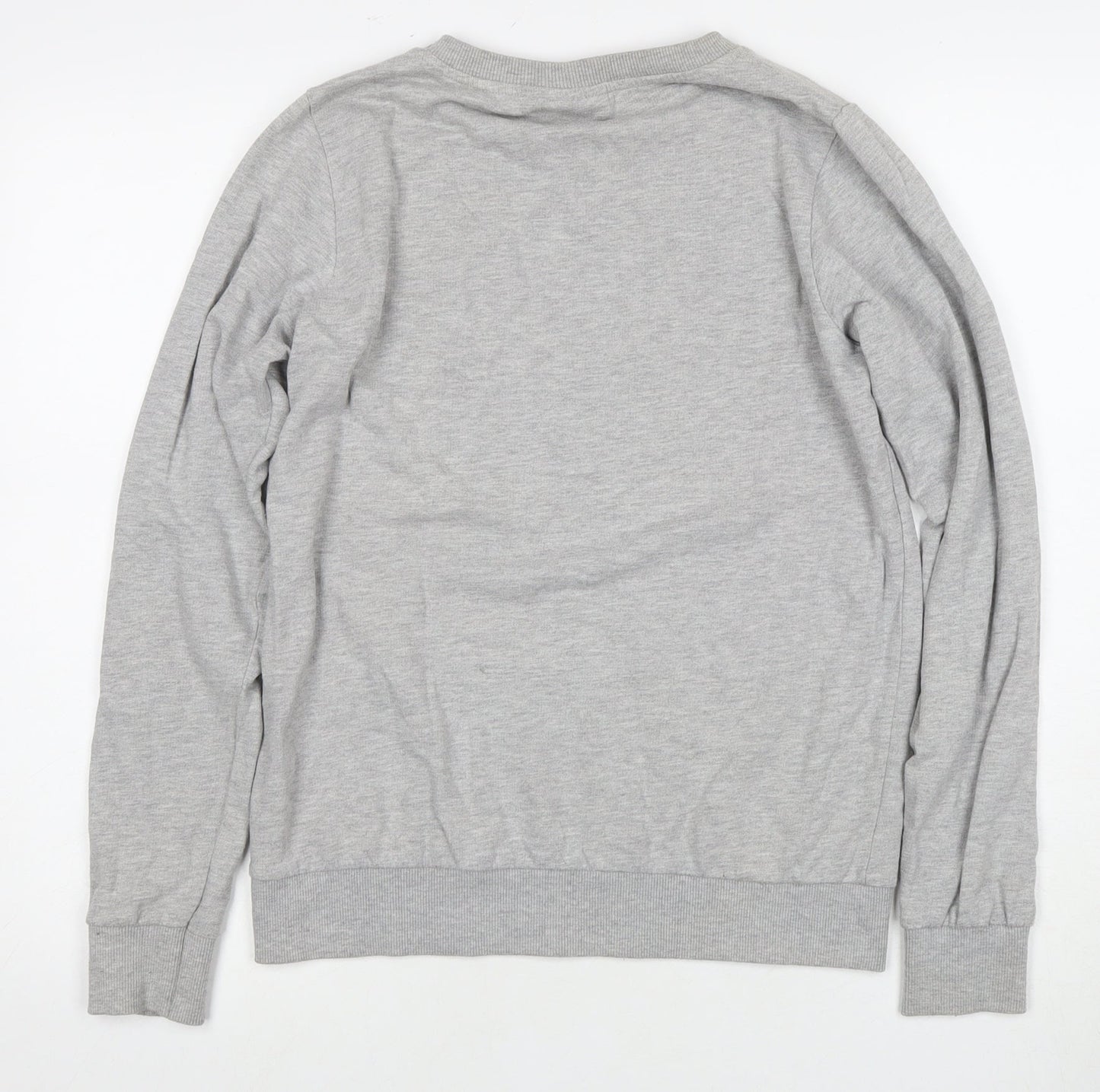 Coca-Cola Women's Grey Pullover Jumper Size 10