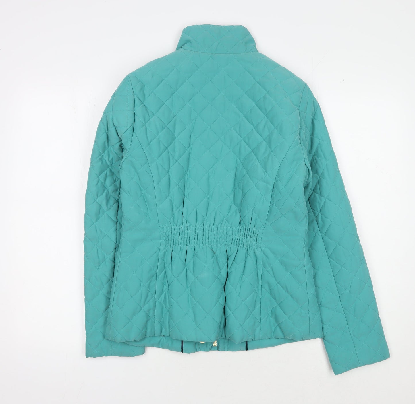 Marks and Spencer Women's Green Quilted Jacket Size 8