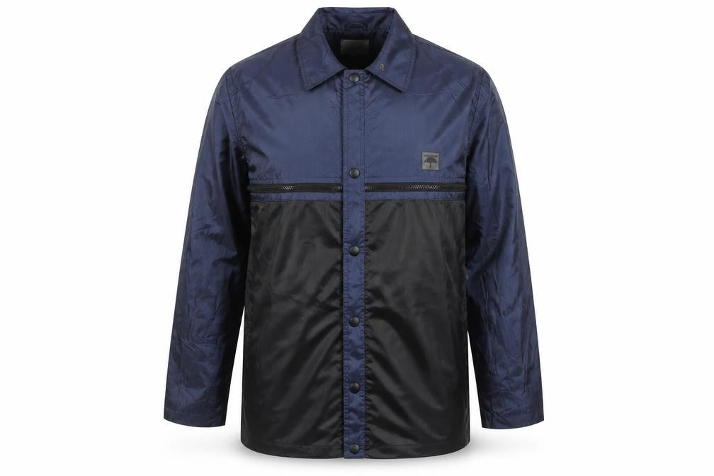 Premiere Collection Men's XL Blue Rain Coat Jacket