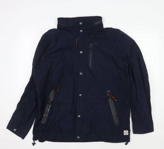 Suit Men's XL Blue Basic Jacket - Zipped Pockets, Waterproof