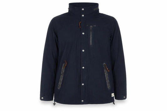 Suit Men's XL Blue Basic Jacket - Zipped Pockets, Waterproof