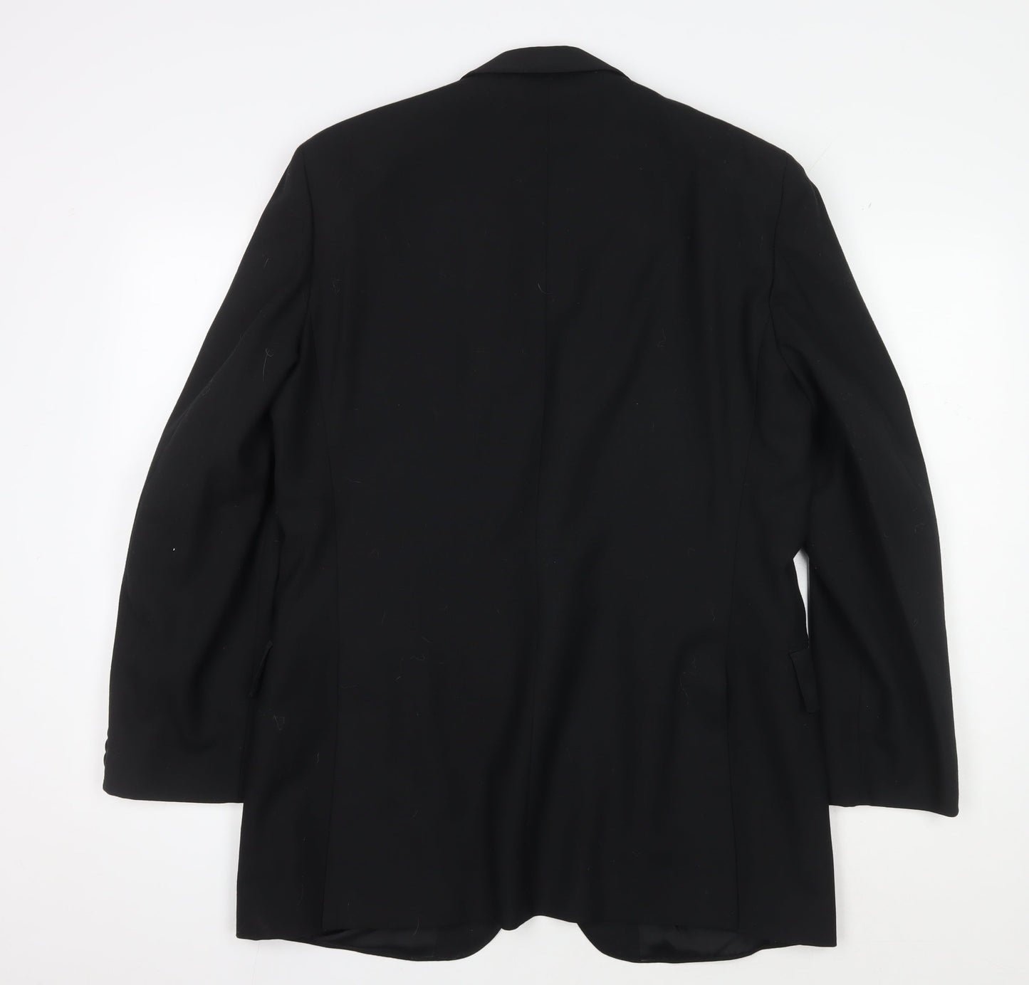 Moss Bros Men's Black Tuxedo Blazer, Size 42, Shawl Lapel