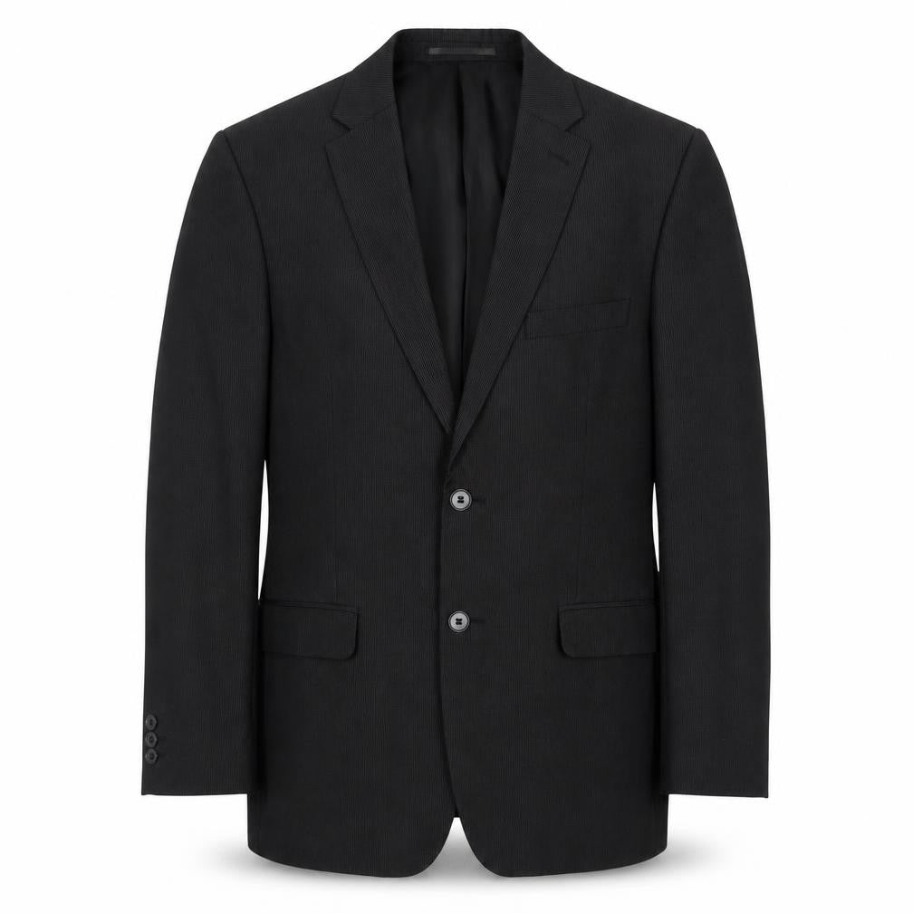 Thomas Nash Men's Black Suit Jacket, 38 Regular Fit