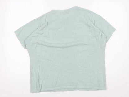 Back view of Honor Millburn Women's Green jumper, size L