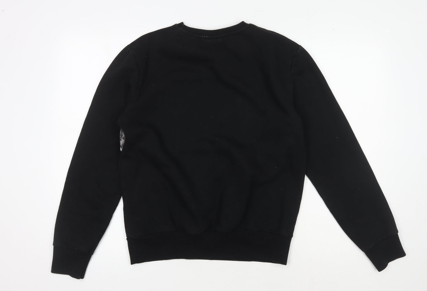 Marvel Men's Black M Graphic Pullover Sweatshirt