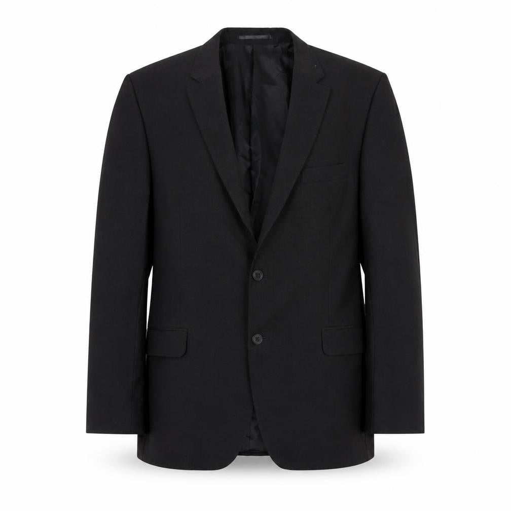Thomas Nash Men's Black Regular Fit Blazer 44R
