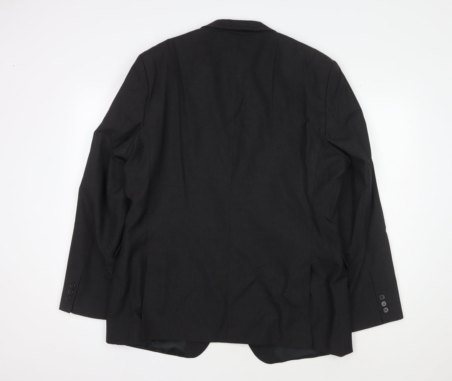 Thomas Nash Men's Black Regular Fit Blazer 44R