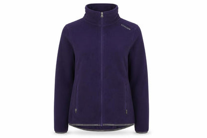 TOG24 Women's Purple Fleece Jacket Size 8 - Lightweight Casual