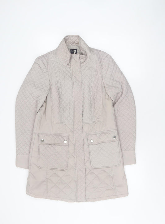 Marks and Spencer Women's Beige Quilted Jacket Size 8