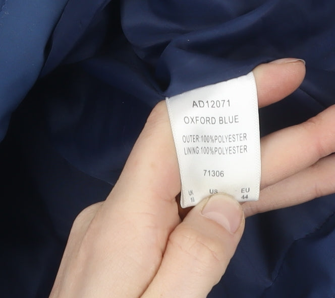 Cotton Traders Unisex Blue Quilted Jacket Size 16