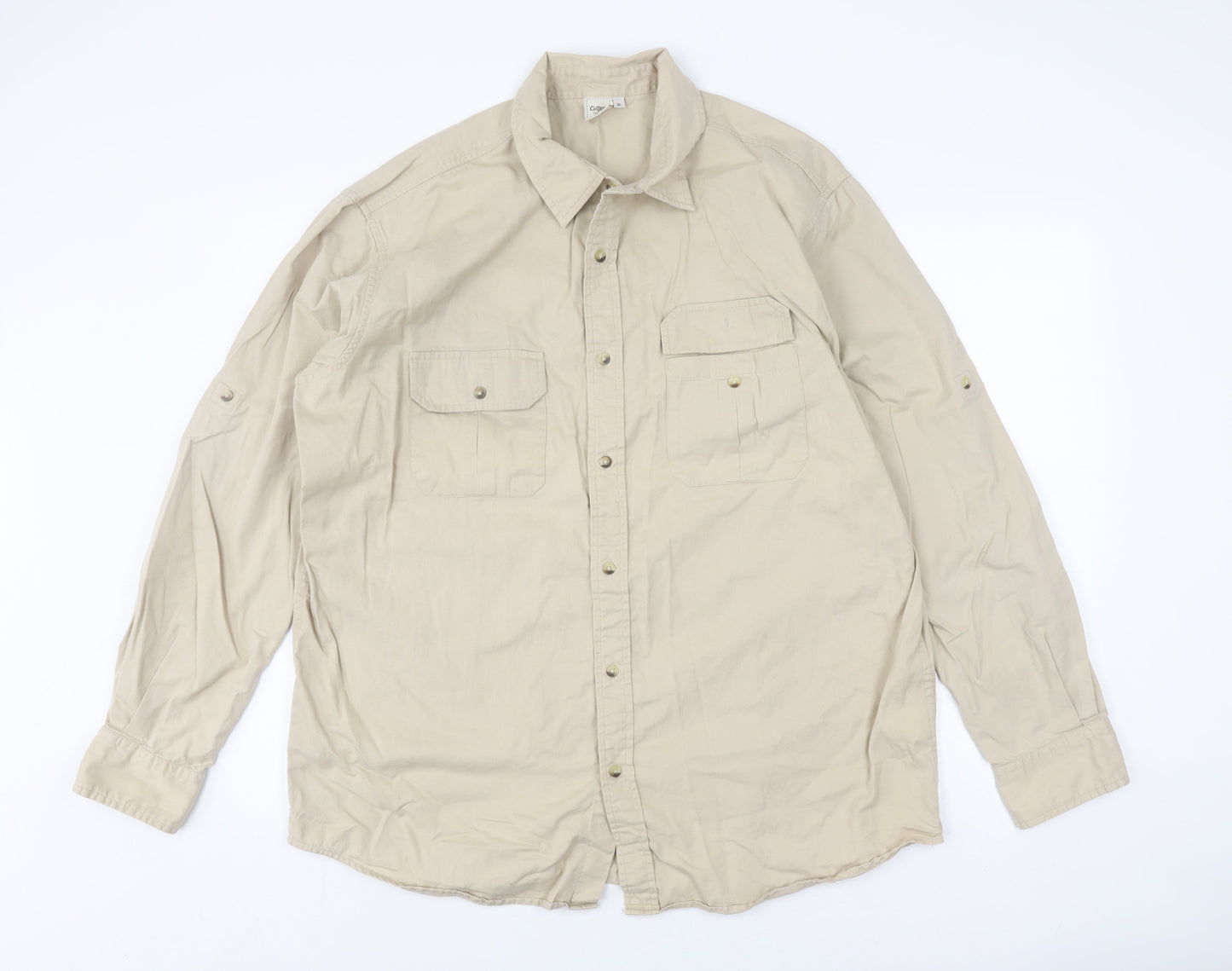 Cotton Traders Clothing Bundle - 5 Pack Preloved Mens Casual Shirts