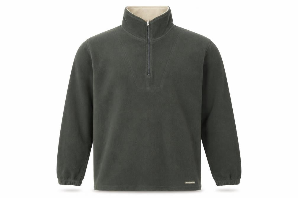 Petroleum Men's Grey Fleece Pullover Sweatshirt - Size L