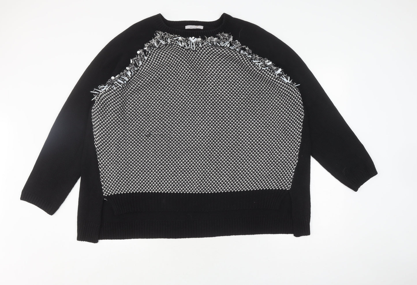 Marks and Spencer Women's Black Pullover Jumper, Size 20