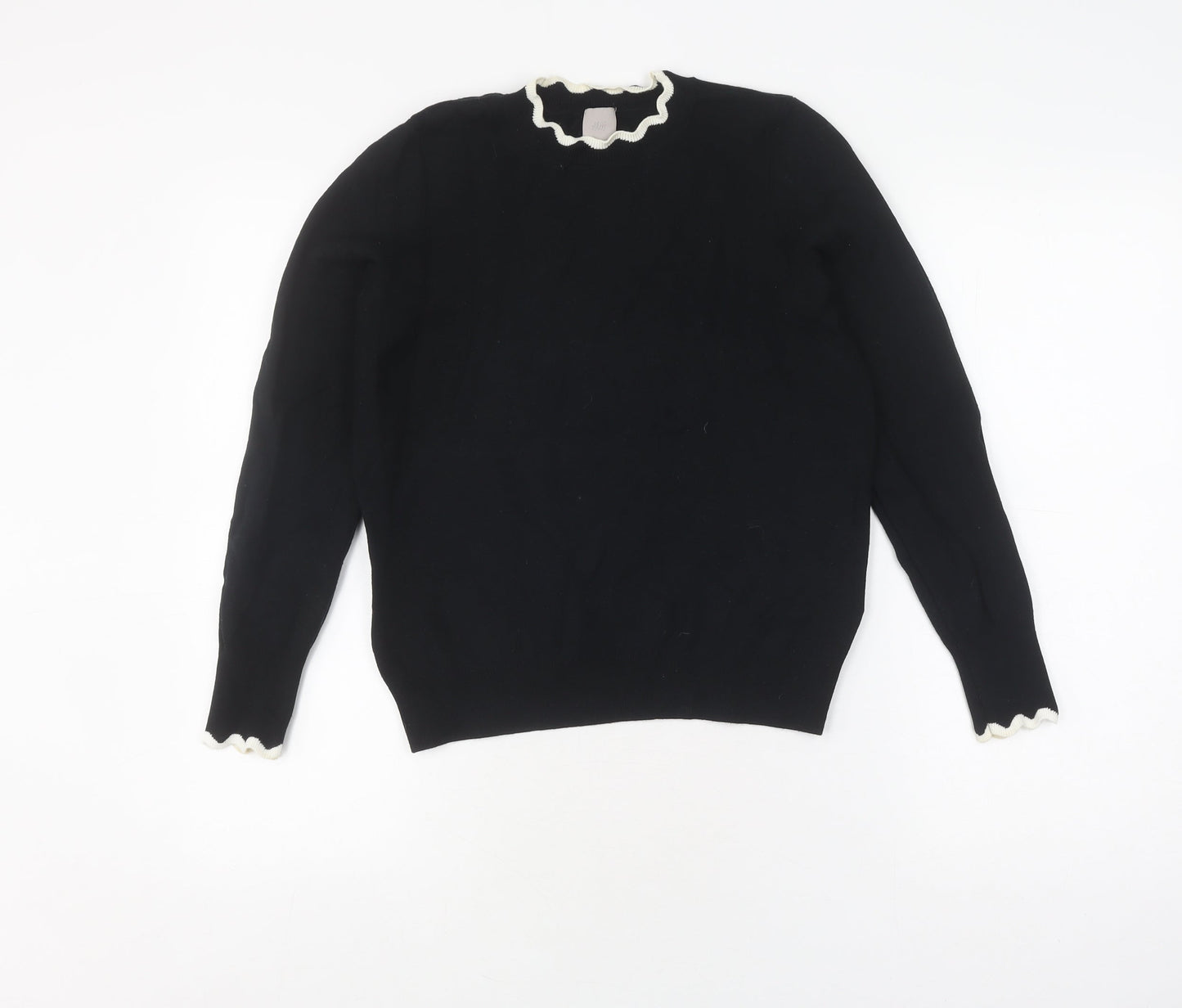 H&M Women's Black Pullover Jumper S