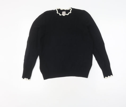 H&M Women's Black Pullover Jumper S