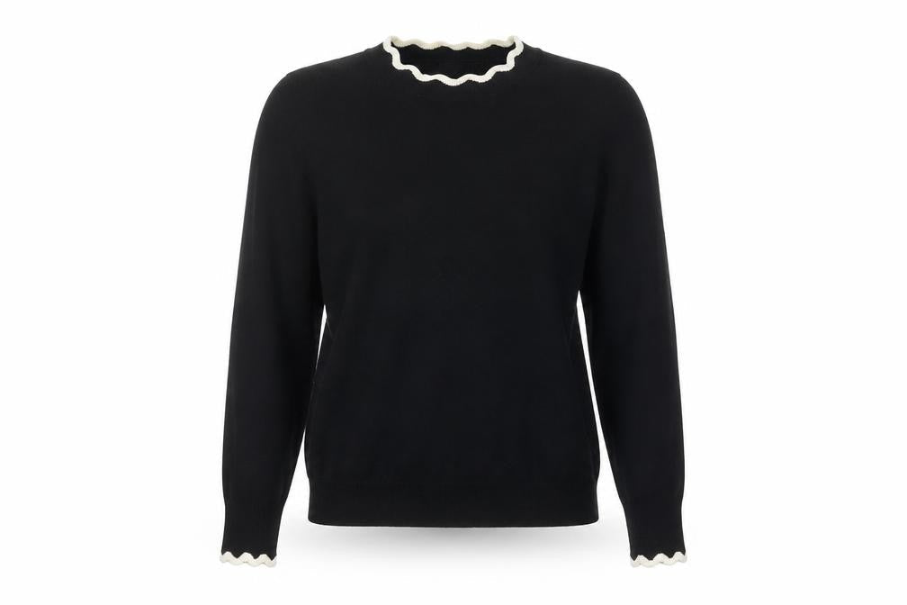 H&M Women's Black Pullover Jumper S