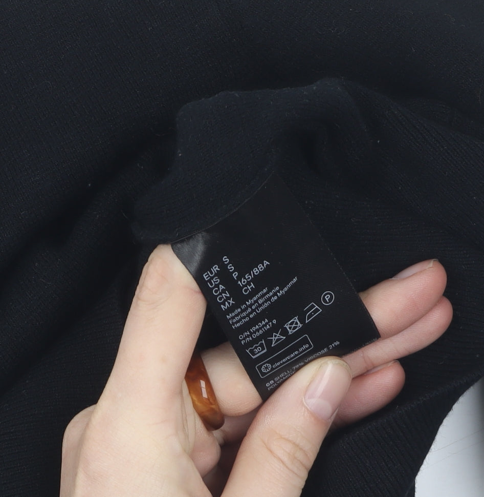 H&M Women's Black Pullover Jumper S