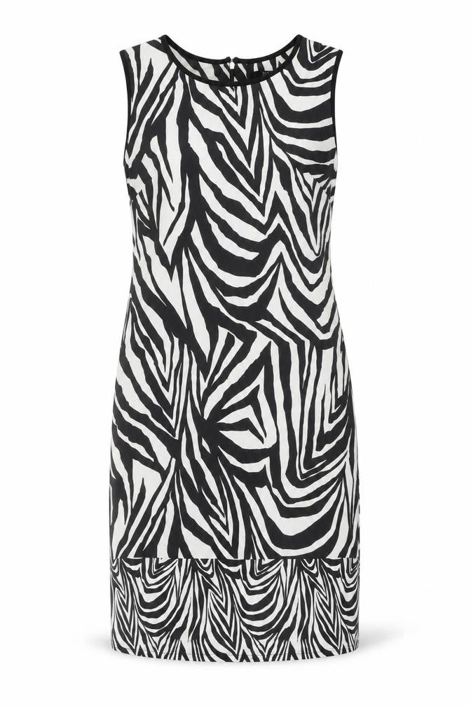 Julien MacDonald Women's Zebra Print Sheath Dress