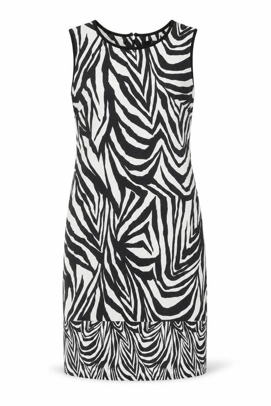 Julien MacDonald Women's Zebra Print Sheath Dress