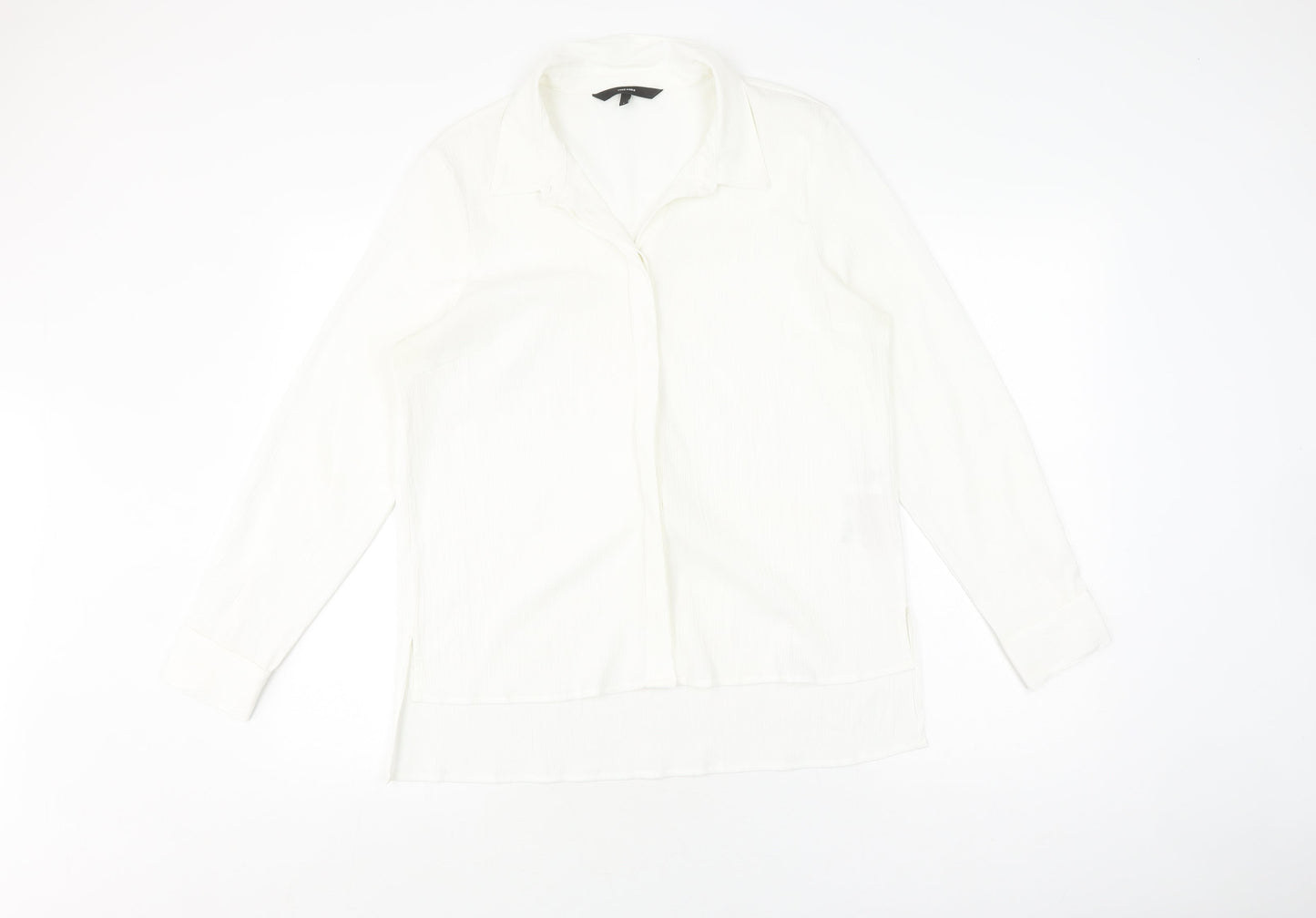 Vero Moda Women's White Blouse L - Casual Button-Up