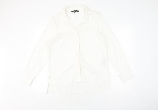 Vero Moda Women's White Blouse L - Casual Button-Up