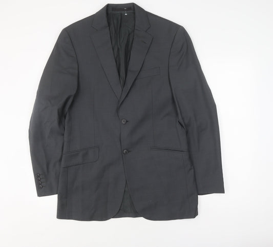 Marks and Spencer Men's Grey Suit Jacket 38L
