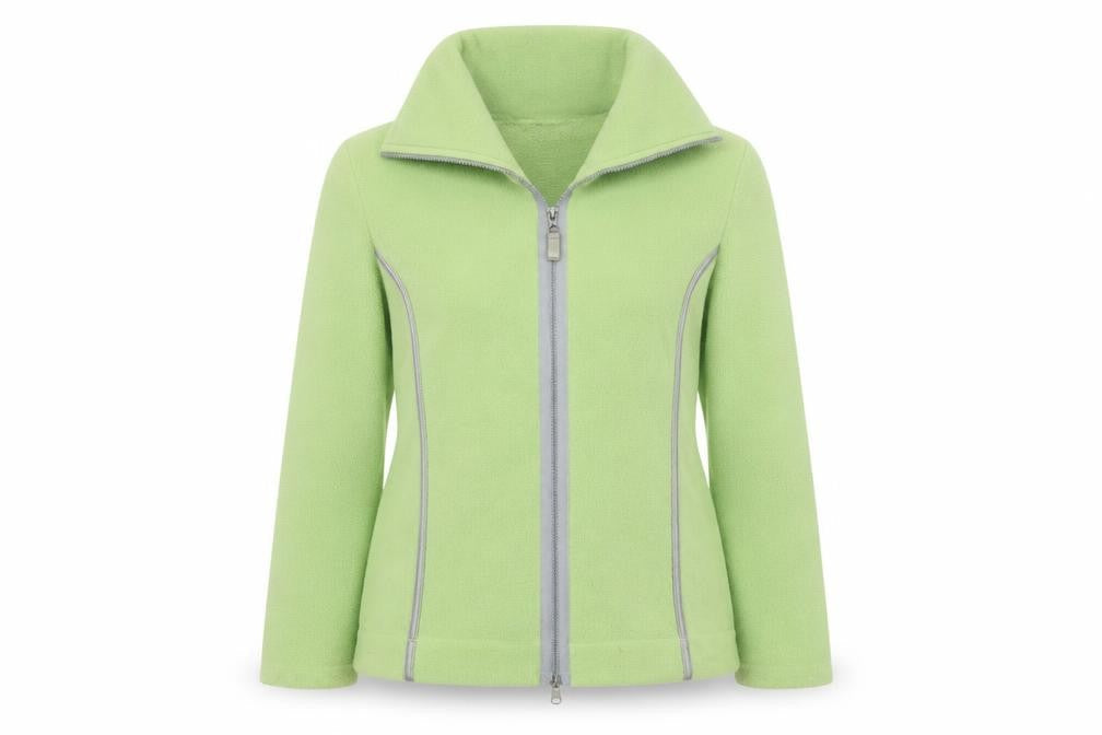 Bianca Women's Green Fleece Jacket Size 16