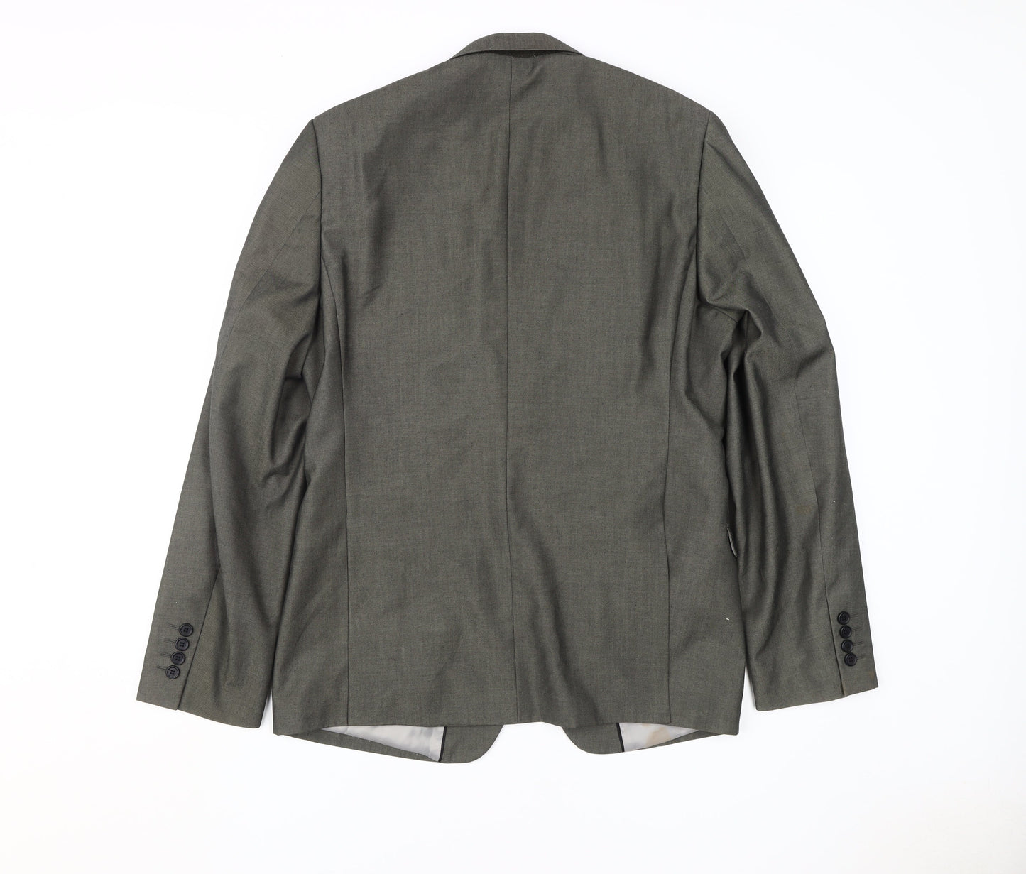 Topman Men's Grey Regular Blazer Jacket 40