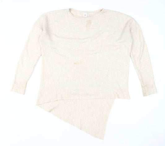 River Island Women's Beige Pullover Jumper M