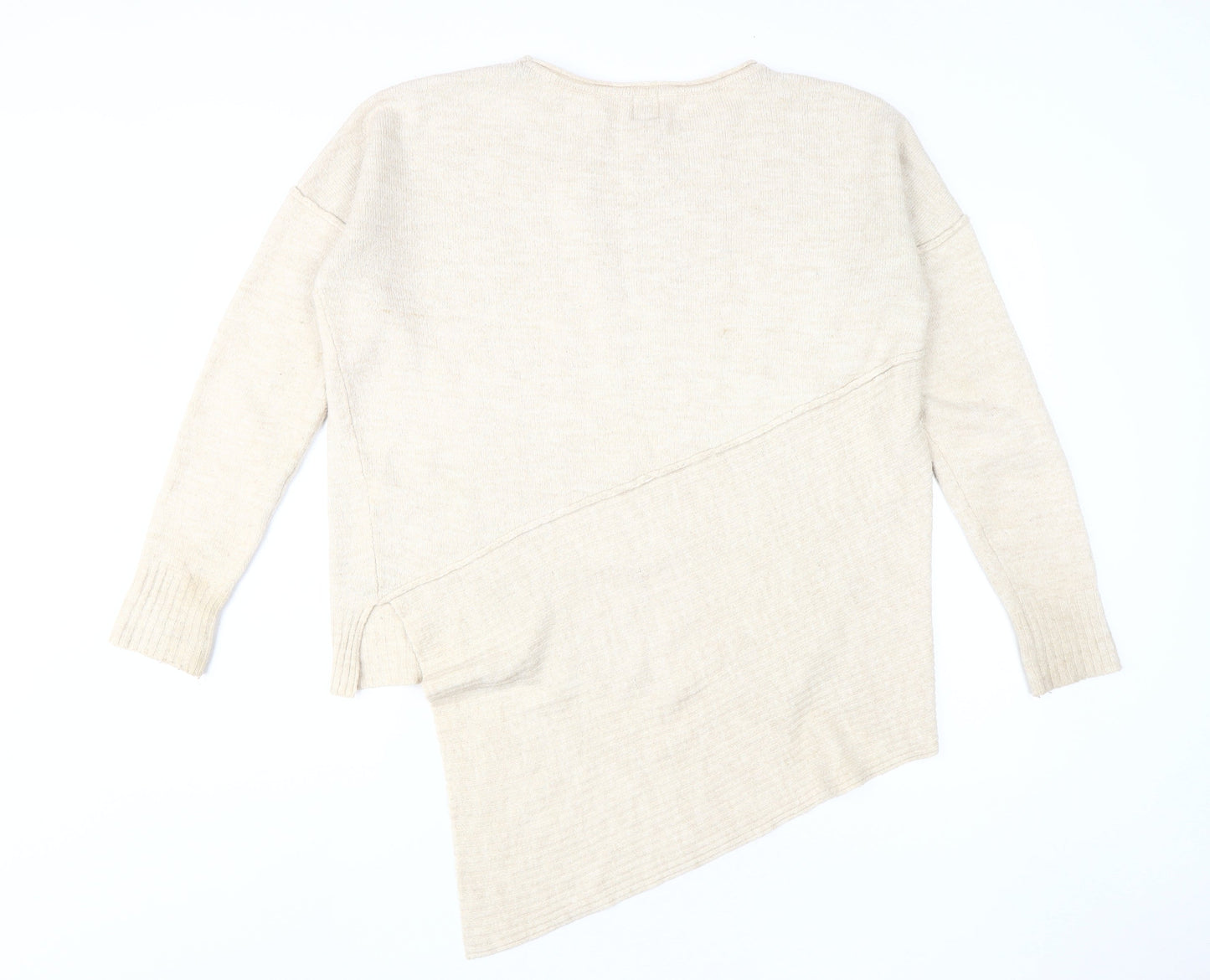 River Island Women's Beige Pullover Jumper M
