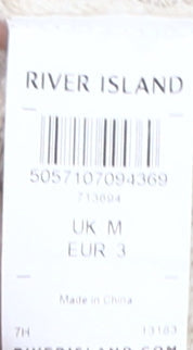 River Island Women's Beige Pullover Jumper M