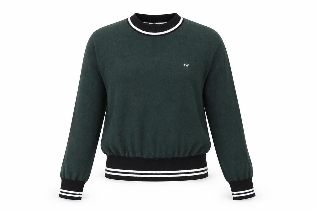 Jack Wills Women's Green Pullover Jumper, Size 12