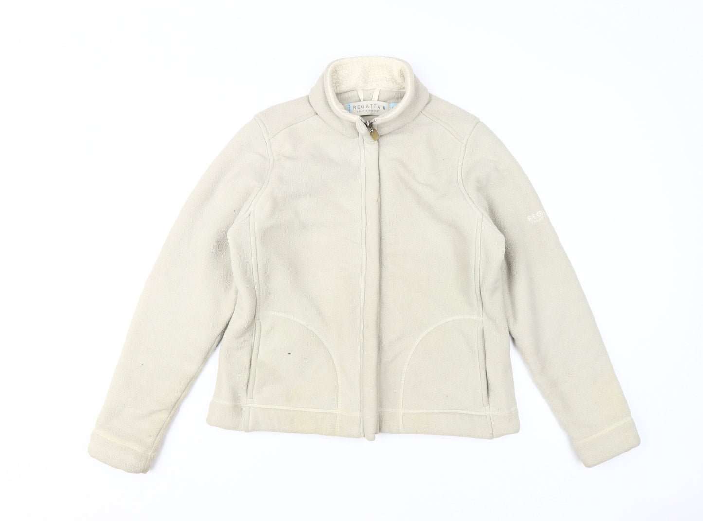 Regatta Women's Beige Fleece Jacket, UK 10, Casual Outdoor