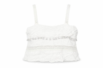 River Island White Camisole Small Women's Tank