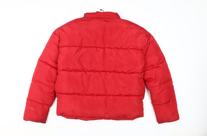 PRETTYLITTLETHING Women's Red XS Puffer Jacket