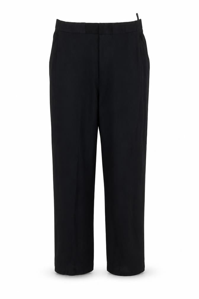 Jaeger Men's Black Regular Trousers 26 Formal